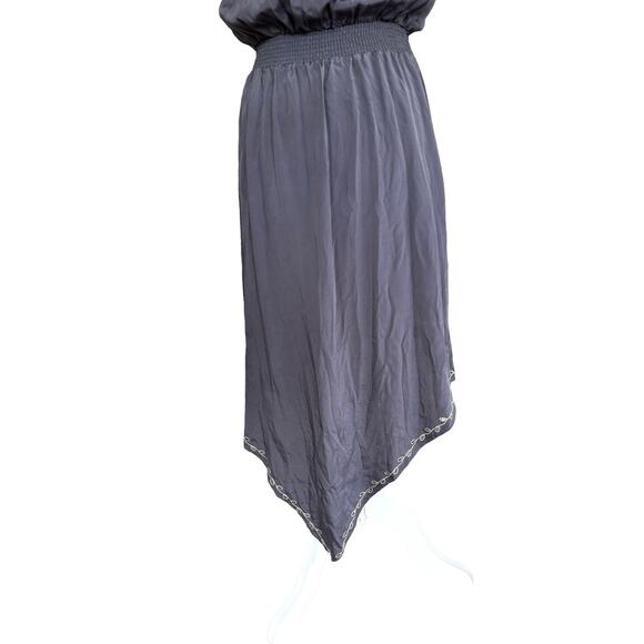 Robbi & Nikki Boho Fairy Dress S Embroidered Sequin Asymmetric Whimsigoth - Picture 9 of 13